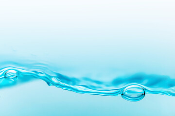 blurred water wave for background