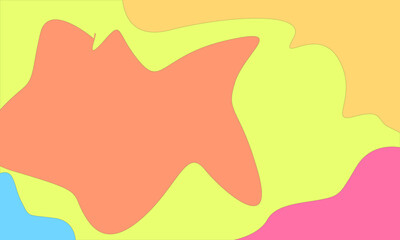 illustration of an background with hand