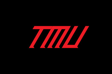 TMU LETTER and ALPHABET LOGO DESIGN