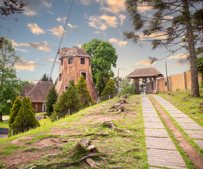 Mill on Morro do Elefante in Campos do Jordão, Sao Paulo, Brazil