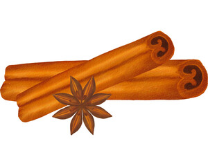 anise and cinnamon