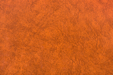 Orange Artifical Leather Abstract Upholstery Pattern Texture Background Surface Vintage