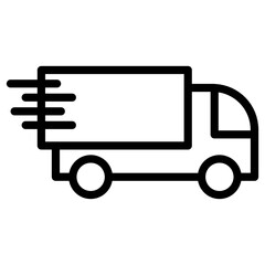 fast delivery icon