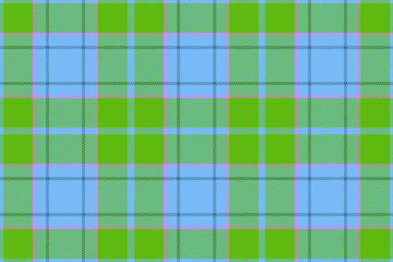 Obraz premium Check tartan fabric. Vector seamless pattern. Background textile plaid texture.
