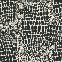 Fototapete Der Raum Muster  Animal print skin abstract vector hand-drawn seamles patterns with circles for textile design, paper, fabrics, digital, craft and ither design purposes   © Anastazja