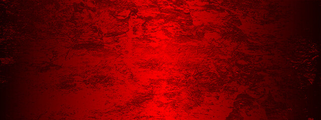 Halloween theme. red background. wall with blood splatter and grunge, dark red horror scary background. Dark grunge red texture concrete design. 