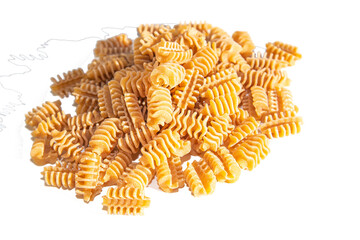 Pâtes complètes .