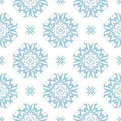 Abstract geometric pattern. A seamless background, vintage texture.	