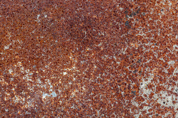 Rusty old metal background.close up corrosion steel texture.
