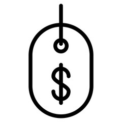 tag label price icon