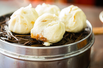 Chinese traditional delicious food, steamed dumplings