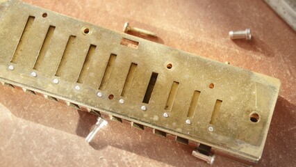 Detailed harmonica