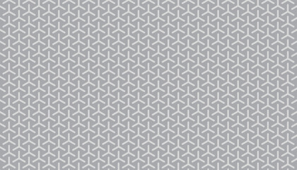 Abstract geometric Y-shaped triangle pattern. Metal plate background. Industrial surface sheet concept. Vector Illustration.