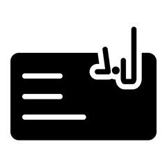 Obraz premium card dinar