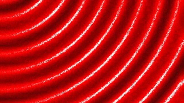 V&iacute;deo ondas rojas. 4K