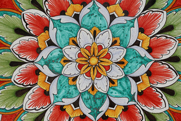 malta ceramic work detail close up