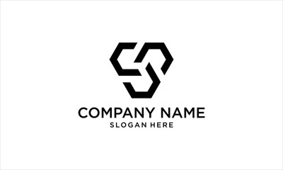 Letter CCC initial icon logo vector