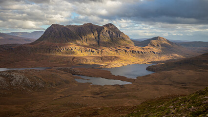 A view from Stac Pollaidh in the far North of Scotland.