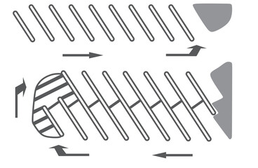 Parking lot isolated. vector illustration