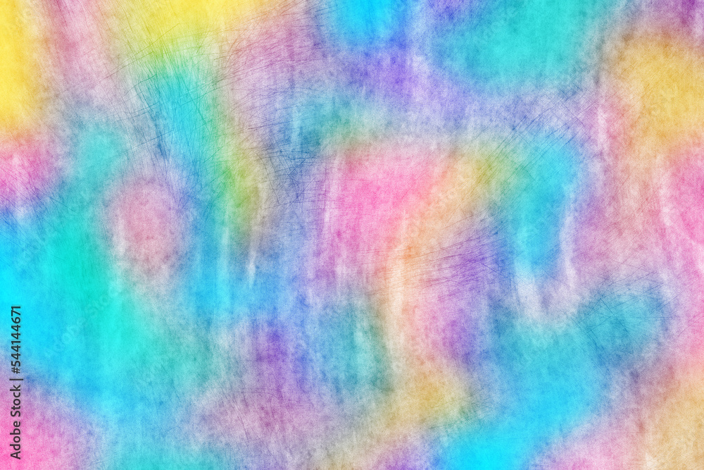 Poster color gradient background with scratch and grainy texture