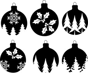 Hanging Christmas Ornaments Craft 