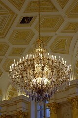 interior of the royal palace "Tsatitsyno"