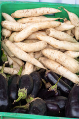 Des légumes sur un marché au Sénégal