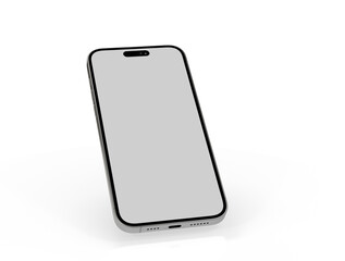 phone 3d illustration mockup smartphone 3d