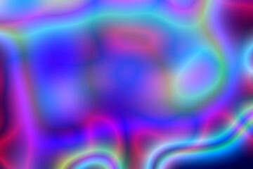 Abstract multicolored defocused background. Blurred lines and spots. Neoton, radiance. Background for the cover of a laptop, notebook.