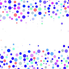 abstract background with confetti