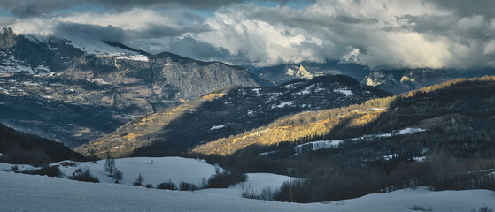 Paysage de montagne