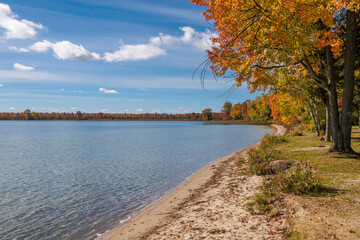 Autumn at Burt Lake