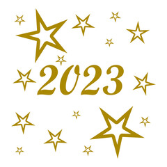New Year 2023 icon