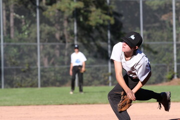 High School Baseball Pitcher