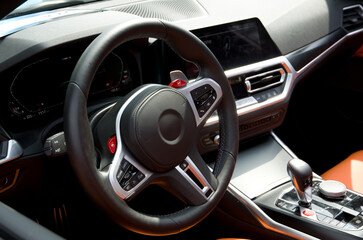 Modern Performance Luxury Sport Car Interior