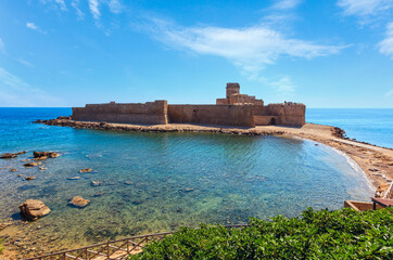 Aragonese castle of Le Castella, Calabria, Italy