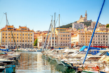 Hafen von Marseille, Südfrankreich 