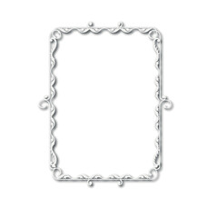 Frame, in the style of an ornament, Vector illustration eps 10, Art.	