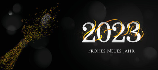 Neujahrsgruss 2023 - Frohes Neues Jahr