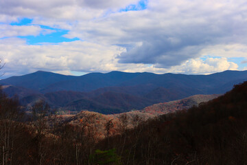 landscape with clouds