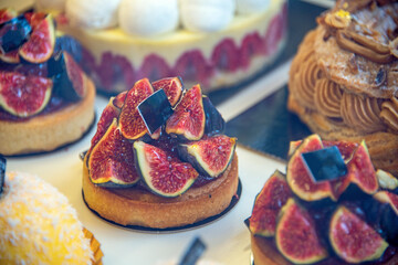 Cakes like tart with fresh figs