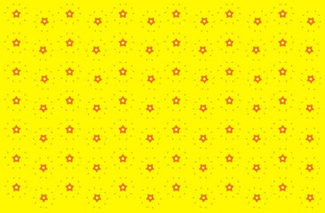 yellow background with flowers