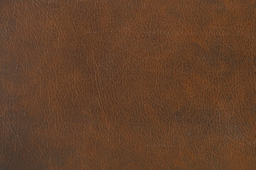 Brown Artifical Leather Cracked Abstract Upholstery Pattern Old Texture Background Surface Vintage