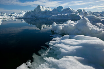 Icebergs, Disko Bay, Greenland