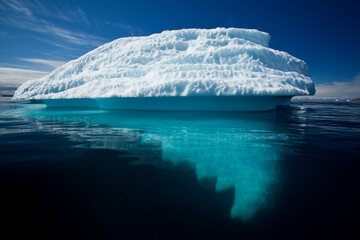 Fototapeta na wymiar Icebergs, Disko Bay, Greenland