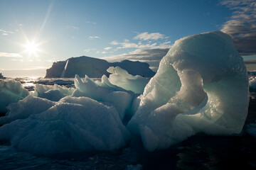 Icebergs, Disko Bay, Greenland