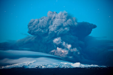 Eyjafjallajökull Volcano Eruption, Iceland
