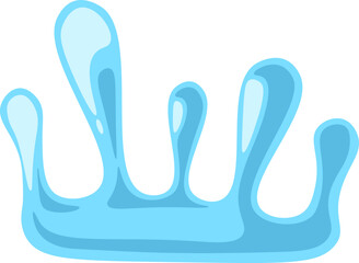 Water splash icon. Vector illustration