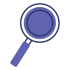 purple magnifying glass search