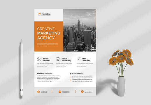Creative Marketing Flyer